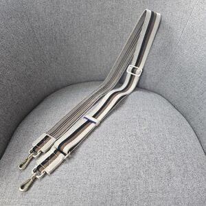 Rothy's Tan and Black Striped Bag Strap